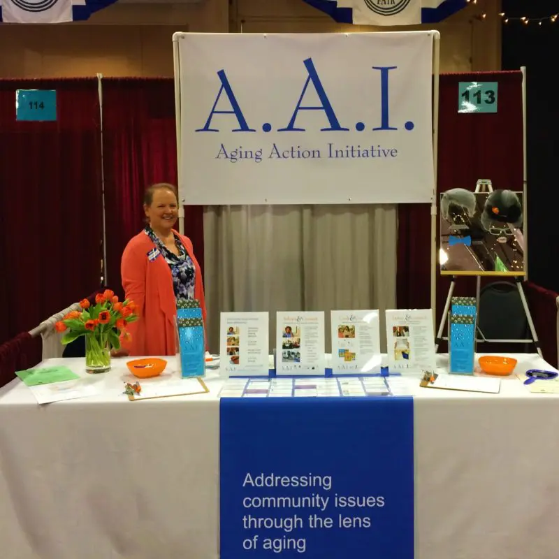 Aging Action Initiative AAI Represents at Senior Information Fair  
