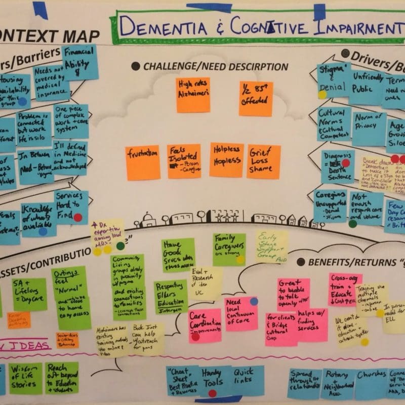 Aging Action Initiative Dementia Context Graphic  