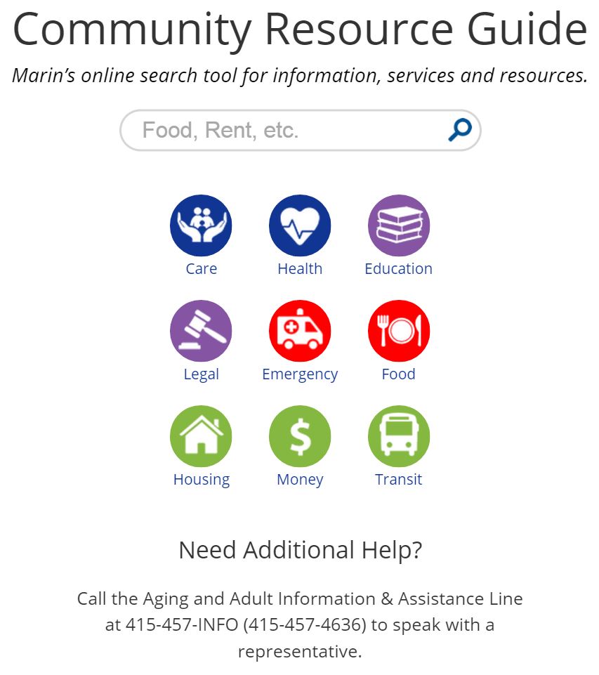 Marin County Community Resource Guide