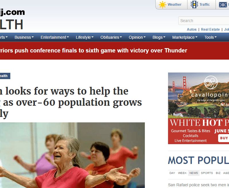 Aging Action Initiative AAI Featured in IJ Article about Empowering Seniors  