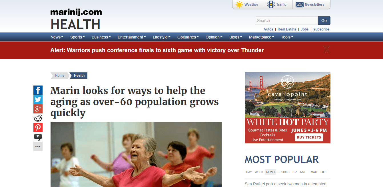 AAI Featured in IJ Article about Empowering Seniors